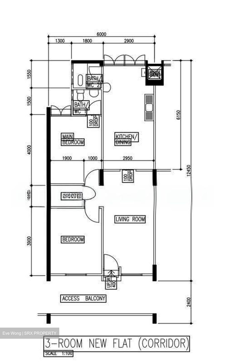 Blk 14 Saint George's Road (Kallang/Whampoa), HDB 3 Rooms #613870201